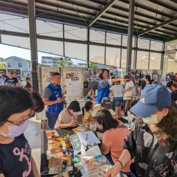 112年水圳漫漫300年-歌詠水圳音樂會-彩墨花鳥山水