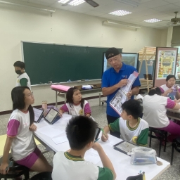 113年后豐社大與福陽國小-導覽分工、圖卡製作、繪導覽地圖