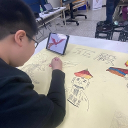 114年后豐社大與福陽國小_導覽圖卡完工中，準備上場